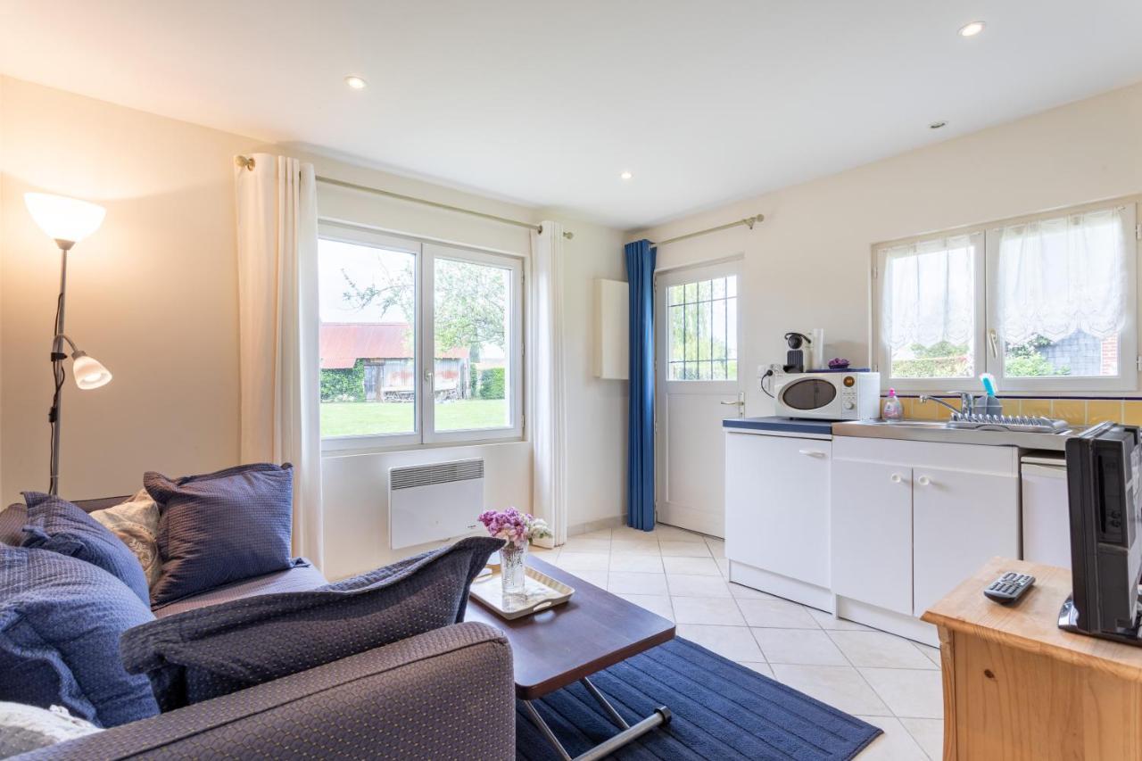 Le Cottage Normand Annebault Bagian luar foto